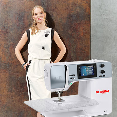 zu den BERNINA Nähmaschinen...