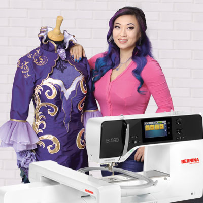 zu den BERNINA Nähmaschinen...