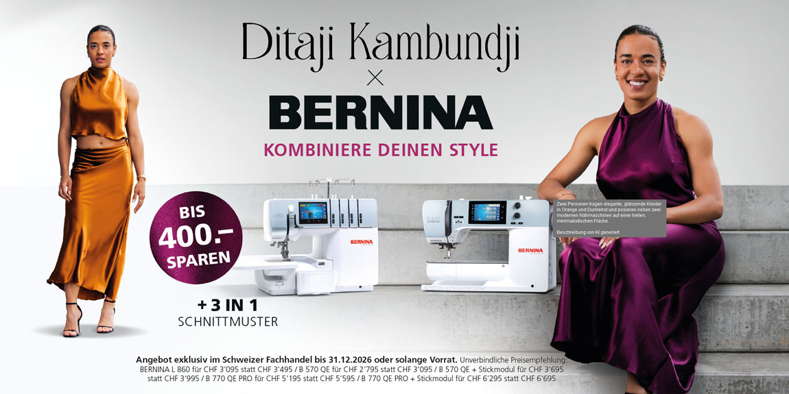 BERNINA Herbstaktion 2026