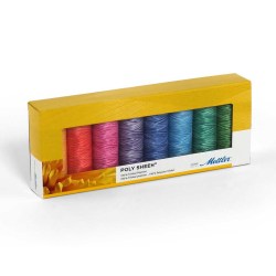 KIT 8 PASTELS – POLY SHEEN®-FADEN PES. NO.40