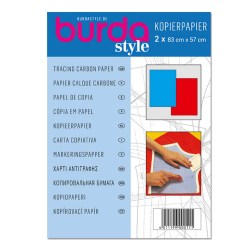 Burda Kopierpapier, Blau/Rot